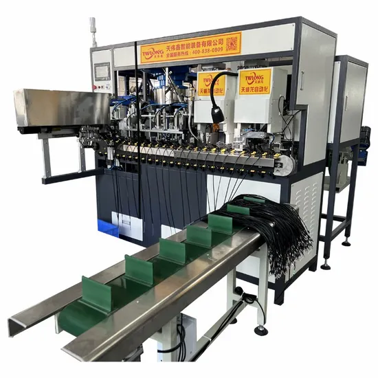 Automatic Plug Insert Crimping Machine