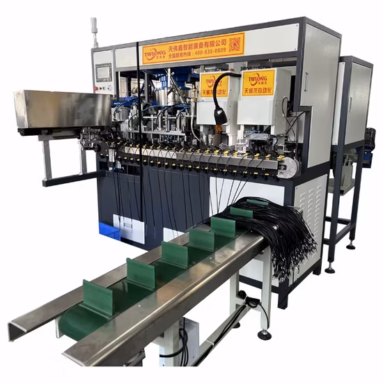 Automatic Plug Insert Crimping Machine