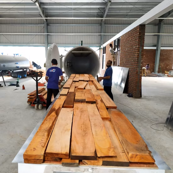 Equipamento de máquina de secagem de madeira para secador de madeira a vácuo de radiofrequência