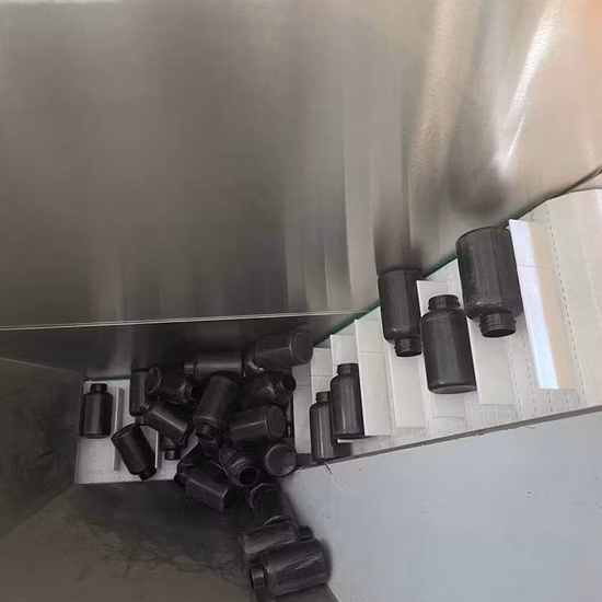 Máquina totalmente automático de unscrambler para garrafas de vidro com material de aço inoxidável